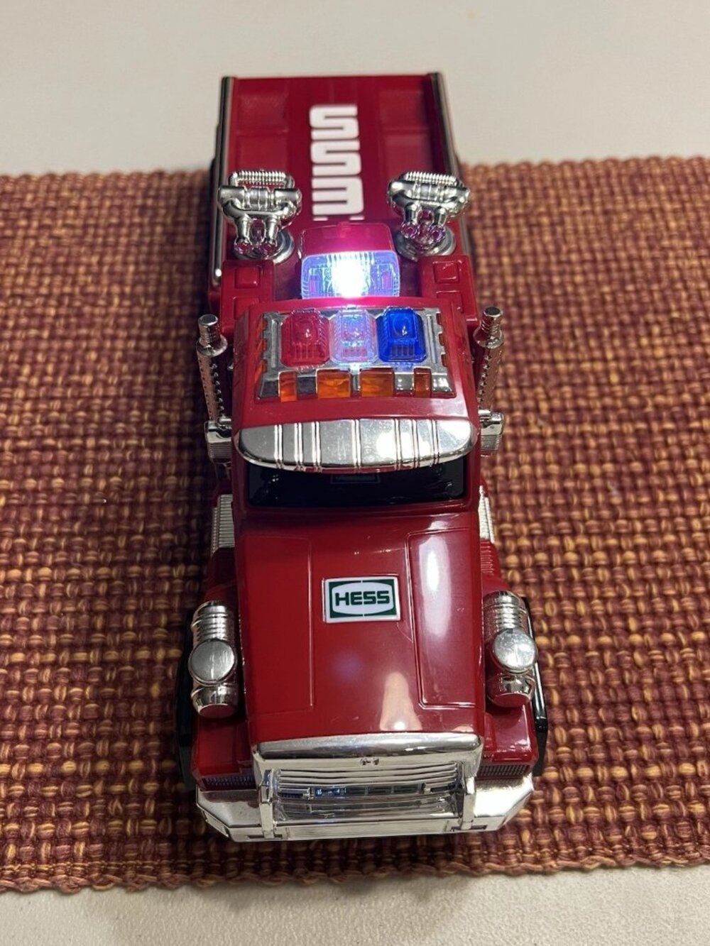 2015 Hess Fire Truck And Ladder Rescue Toy Truck - Missing Ladder Rescue Truck